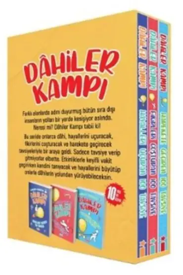 Dahiler Kampı Seti Kutulu (3 Kitap Takım)  (4022)