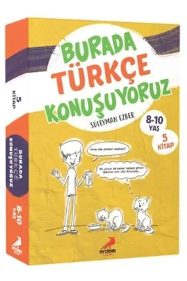 Burada Türkçe Konuşuyoruz - 5 Kitap Takım  (4022)