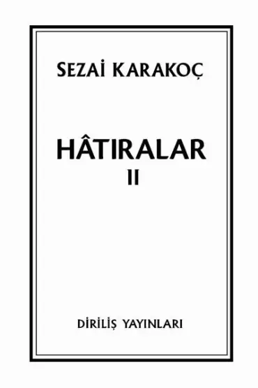 Hatıralar II  (4022)