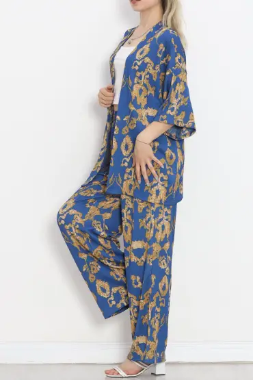  275 Desenli Kimono Takım Saksvizon