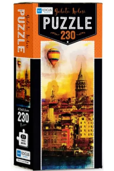 Blue Focus Galata Kulesi - Puzzle 230 Parça  (4022)