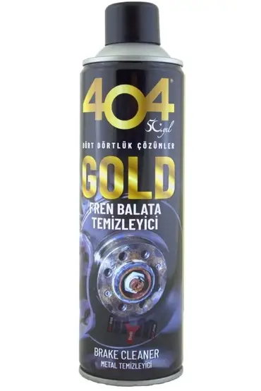 404 Gold Fren Balata ve Genel Amaçlı Temizleyici Spreyİ  330g \\ 500 ML