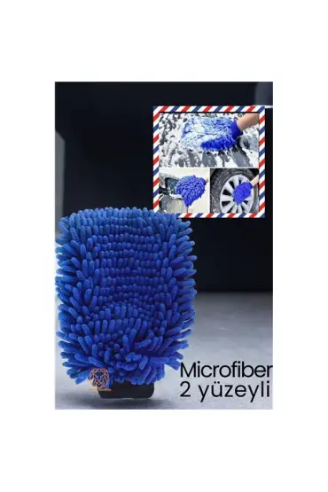 Turk Oto Yıkama Eldiveni Jant Torpido Temizlik Eldiveni Microfiber