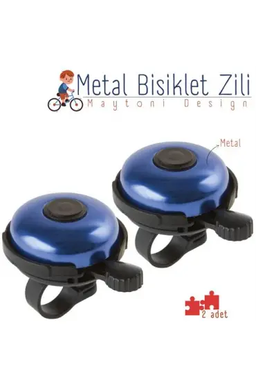 Turk Bisiklet Zili 2 li Set Metal Maytoni Design