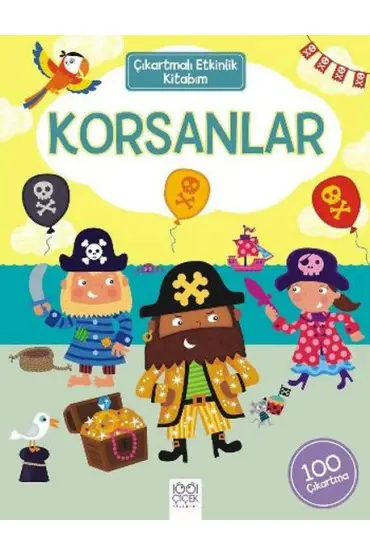 Çıkartmalı Etkinlik Kitabım - Korsanlar  (4022)