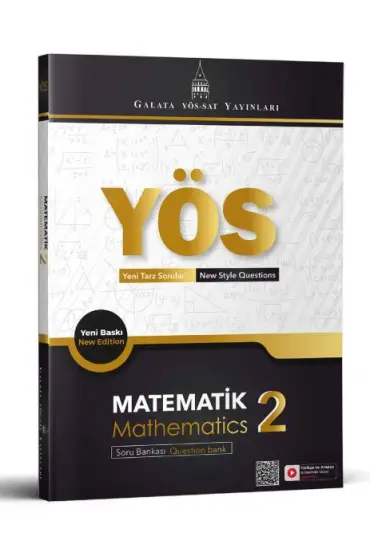 Galata YÖS-SAT Matematik 2 Soru Bankası  (4022)