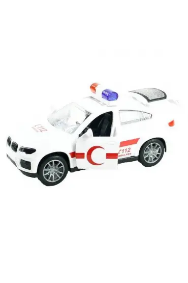 Ambulans Arabası Sürtmeli Plastik - JW567-062