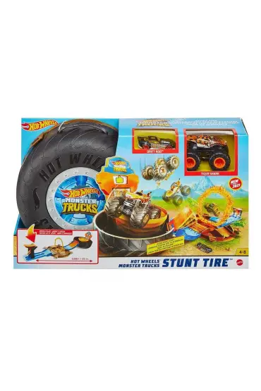 Monster Trucks Akrobasi Tekerleği Oyun Seti