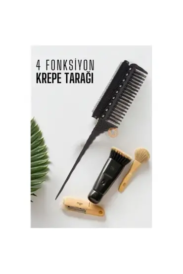 Turk Krepe Tarağı 4 in 1 Fonksiyon Profesyonel