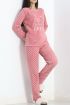 Polar Pijama Takımı Pembe