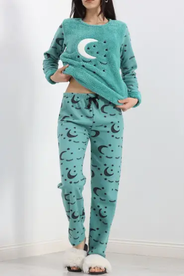 Polar Pijama Takımı Mint1