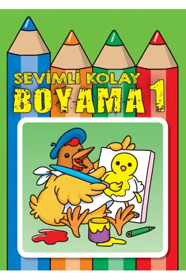 Sevimli Kolay Boyama 1  (4022)