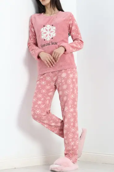 Polar Pijama Takımı Pembe3