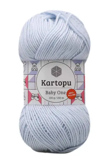 Kartopu Baby One El Örgü İpi  | Bebek Mavisi K580