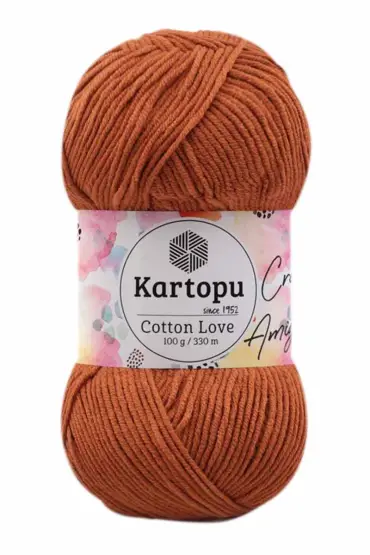 Kartopu Cotton Love El Örgü İpi  | Tarçın K1834