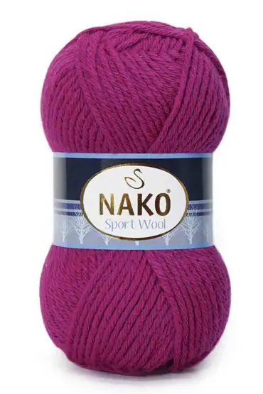 Nako Sport Wool El Örgü İpi  Küpeli 6964