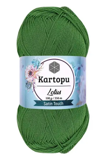 Kartopu Lotus El Örgü İpi  Çam Yeşili K486