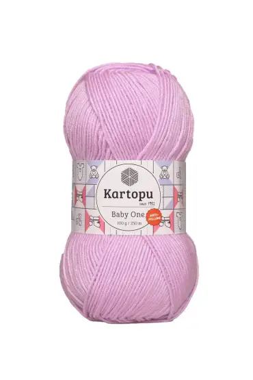 Kartopu Baby One El Örgü İpi  | Leylak K739