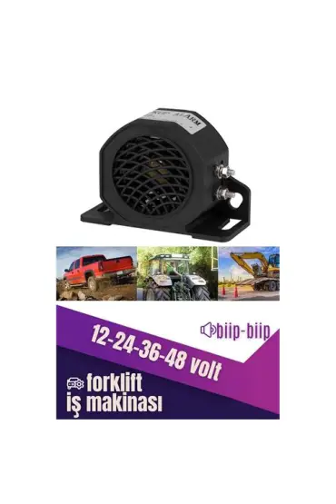 Turk İş Makinası Forklift Yüksek Desibel Siren 12V-24V-36V