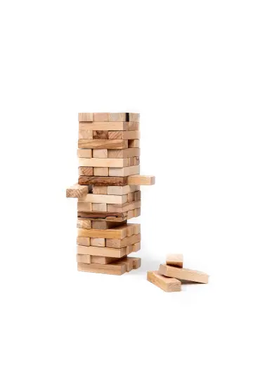 Jenga 54 Parça Denge ve Beceri Oyunu Wiss Toy - Dev Boy (4767)