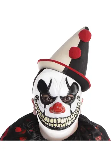 Freak Show Joker Maske 26x16 Cm