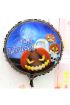 Happy Halloween Balkabağı Folyo Balon 18 İnç