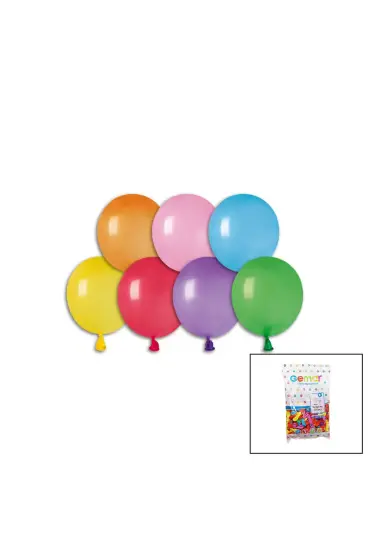 RENKLİ SU BALON 3 İNÇ - 8CM - 500PCS (4767)