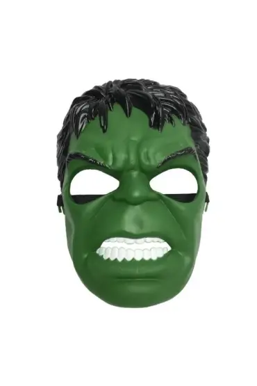 Yeşil Renk Süper Kahraman Dev Adam Hulk Maskesi (4767)