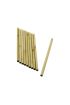 10 PCS AHŞAP BAMBU PİPET (4767)