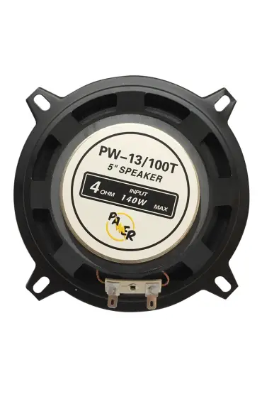 4 OHM 100 WATT 13 CM TWETEERLI TEKLİ HOPARLÖR (4767)