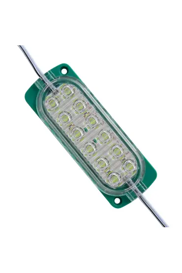 TEK RENK YEŞİL MODÜL LED 2835 24 VOLT 2.4 WATT (4767)