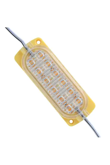 TEK RENK SARI MODÜL LED 2835 24 VOLT 2.4 WATT (4767)