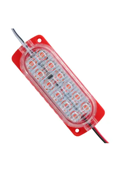 PARLAK YANIP SÖNEN KIRMIZI MODÜL LED 2835 24 VOLT 1.2 WATT (4767)