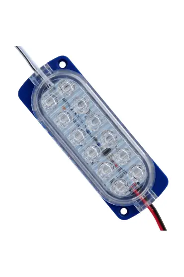 PARLAK YANIP SÖNEN MAVİ MODÜL LED 2835 24 VOLT 1.2 WATT (4767)