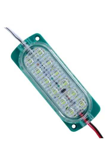 PARLAK YANIP SÖNEN YEŞİL MODÜL LED 2835 24 VOLT 1.2 WATT (4767)