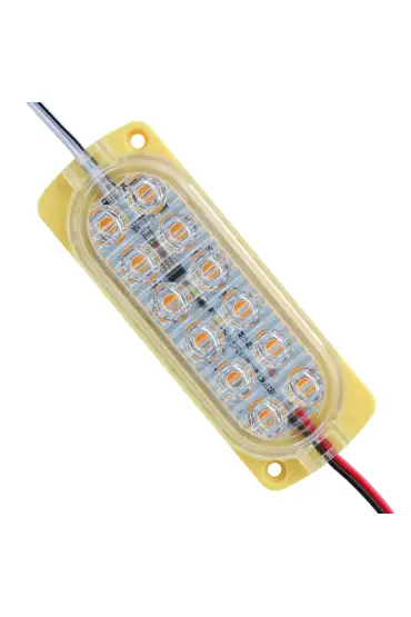 MODÜL LED 24V 1.2W PARLAK YANIP SÖNEN SARI 2835 (4767)