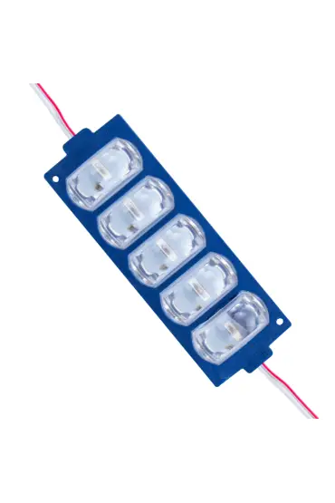 MODÜL LED 12V 4W MAVİ 3030 10 X 53.8MM IP65 260-280LM 180 DERECE (4767)