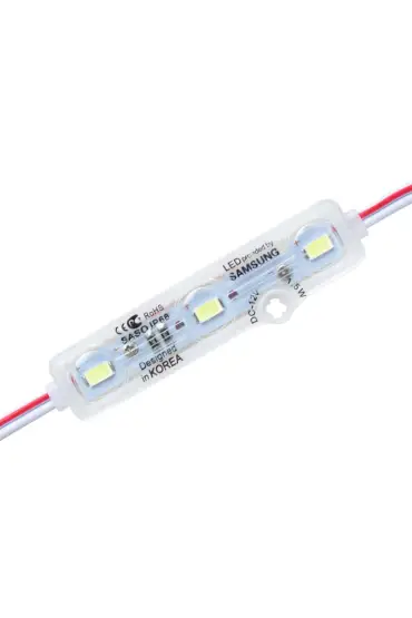 12V IP67 SAMSUNG 5730 BEYAZ MODÜL LED ŞEFFAF KAPAKLI (4767)