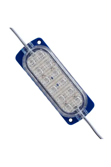 TEK RENK MAVİ MODÜL LED 2835 24 VOLT 2.4 WATT (4767)