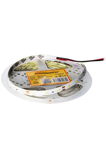 LED ŞERİT TEK ÇİPLİ BEYAZ DIŞ MEKAN SİLİKONLU 60 LED 5 METRE FİYATI  (3528) (4767)