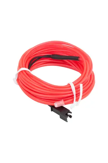 NEON PEMBE 5 METRE İP AYDINLATMA 5 V USB ADAPTÖRLÜ (4767)