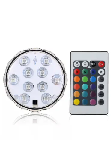 SUALTI KUMANDALI RGB NARGİLE LED IŞIĞI (4767)