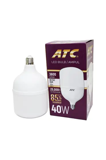 40W TORCH LED BULB AMPUL BEYAZ E27 (4767)