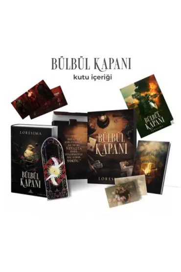 Bülbül Kapanı 1 Hediyeli Özel Kutu (Ciltli)  (4022)