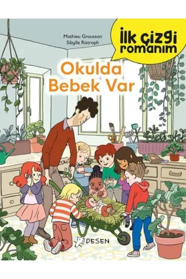 İlk Çizgi Romanım - Okulda Bebek Var  (4022)