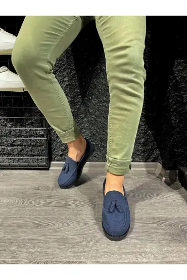  941  Loafer Erkek Ayakkabı  Mavi