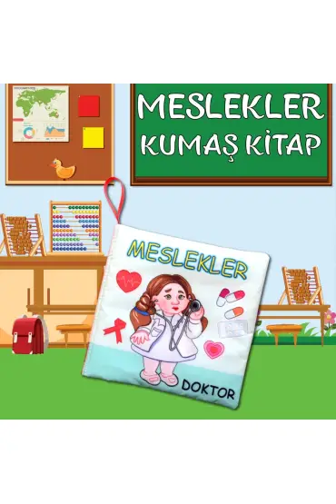  247  Meslekler Sessiz Kumaş Kitap