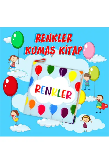  247  Renkler Kumaş Sessiz Kitap