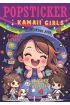 Kawaii Girls Boyama Kitabı Popsticker  (4022)