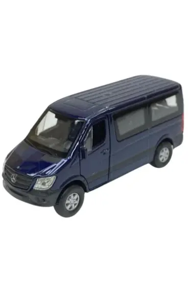 1:32 Mercedes Benz Sprinter  Çek Bırak Araba -  Lacivert